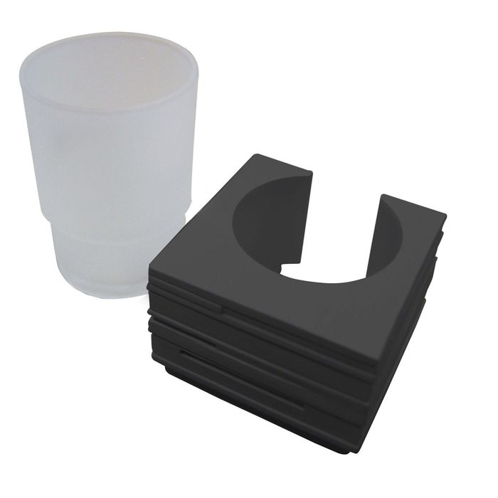 Стаканчик Brick, цвет черный