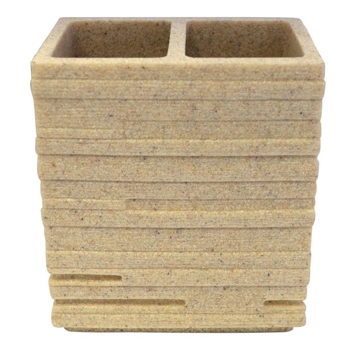 Стаканчик для з/щетки Brick, цвет бежевый