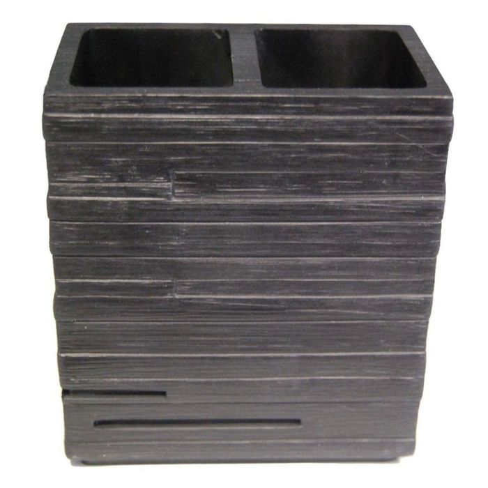 Стаканчик для з/щетки Brick, цвет черный