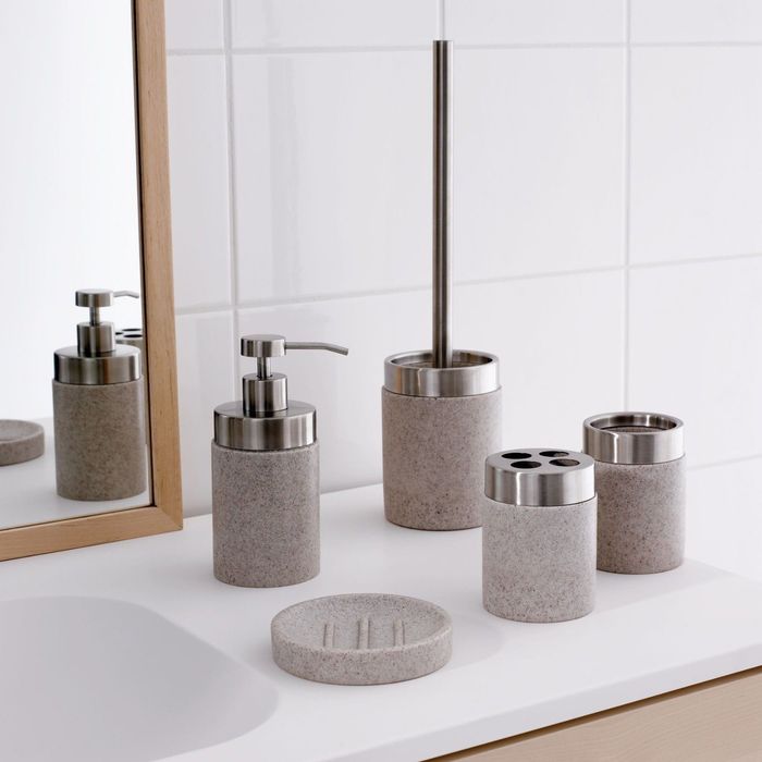 Ёрш для унитаза Stone, цвет бежевый