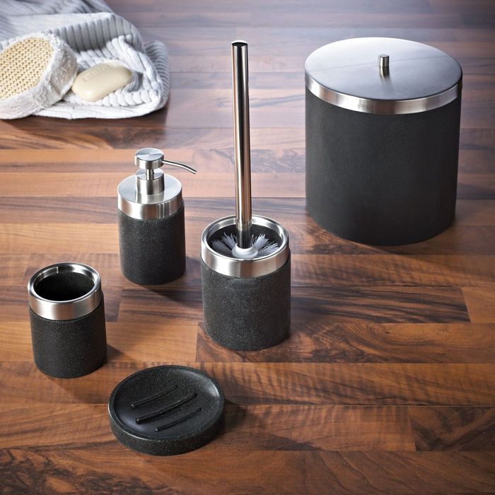 Стаканчик Stone, цвет черный