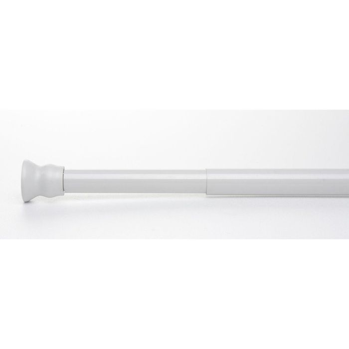 Карниз для ванной телескопический Ø 25 мм. 110-245 см., цвет белый