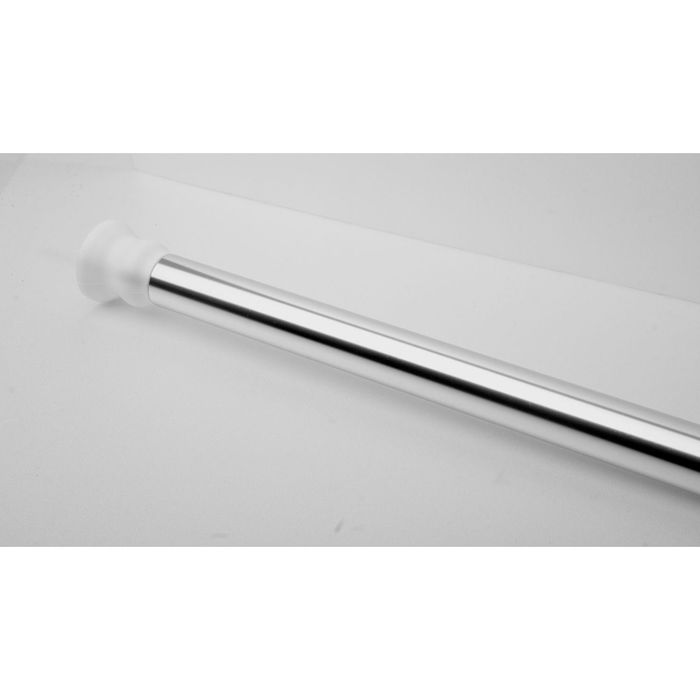 Карниз для ванной телескопический Ø 25 мм. 110-245 см., цвет хром