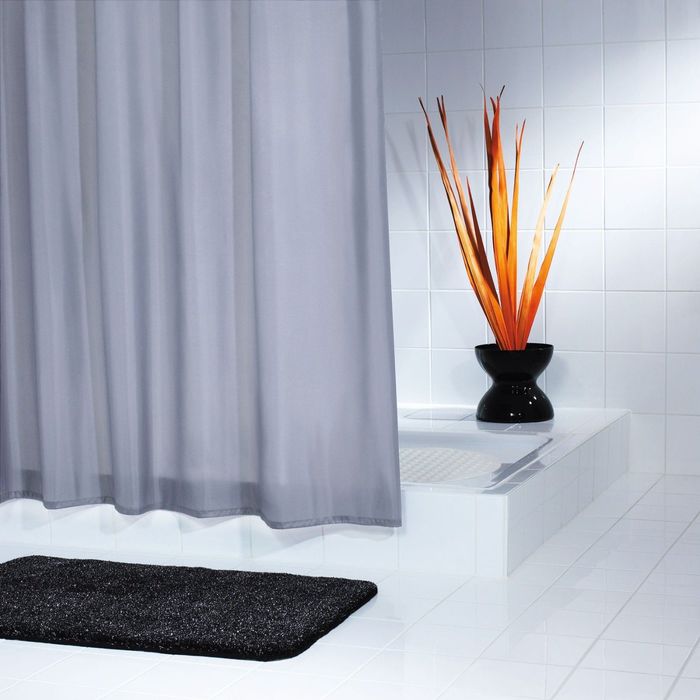 Штора для ванных комнат Madison, цвет серый/серебряный