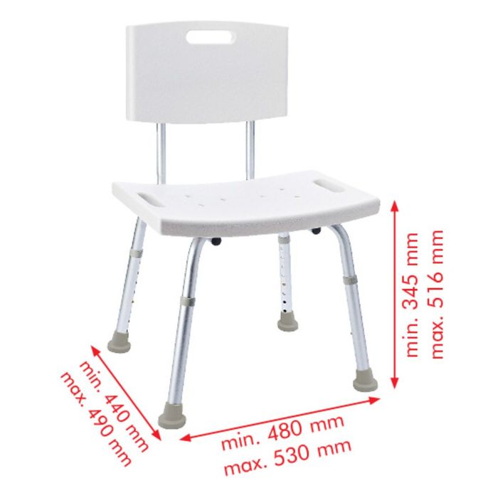 Стул в ванну с регулируемой высотой