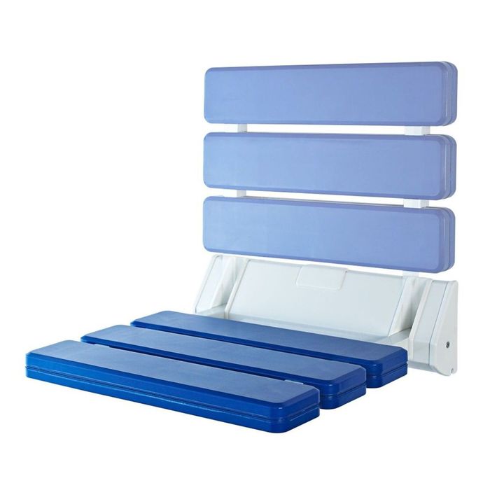 Сидение откидное в ванну, цвет синий