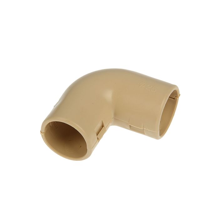 Угол 90 соединительный для трубы TDM, d=25 мм, цвет сосна, SQ0405-1533