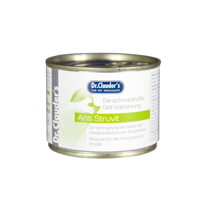 Влажный корм Dr.Clauder's для кошек, антиструвитная диета, ж/б 200 г