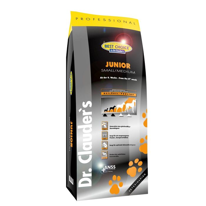 Сухой корм Best Choice Junior для юниоров мелких и средних пород, 20 кг