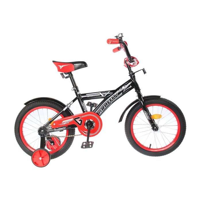 Велосипед 16" Graffiti Storman RUS, цвет чёрный