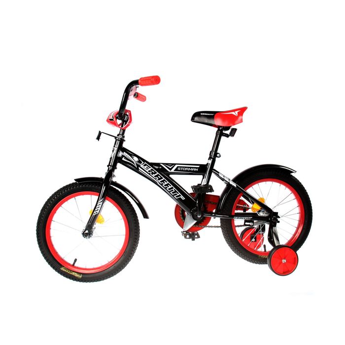 Велосипед 16" Graffiti Storman RUS, цвет чёрный