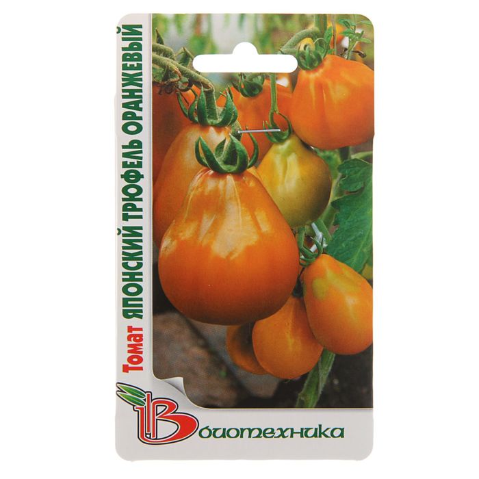 Семена Томат "Японский трюфель" высокорослый, оранжевый, 20 шт