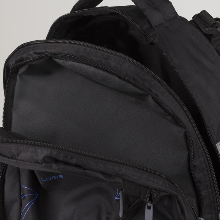 Рюкзак на молнии, 2 отдела, 3 наружных кармана, цвет чёрный
