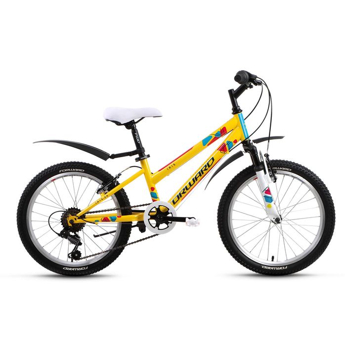 Велосипед 20" Forward Iris, 2017, цвет жёлтый, размер 10,5"