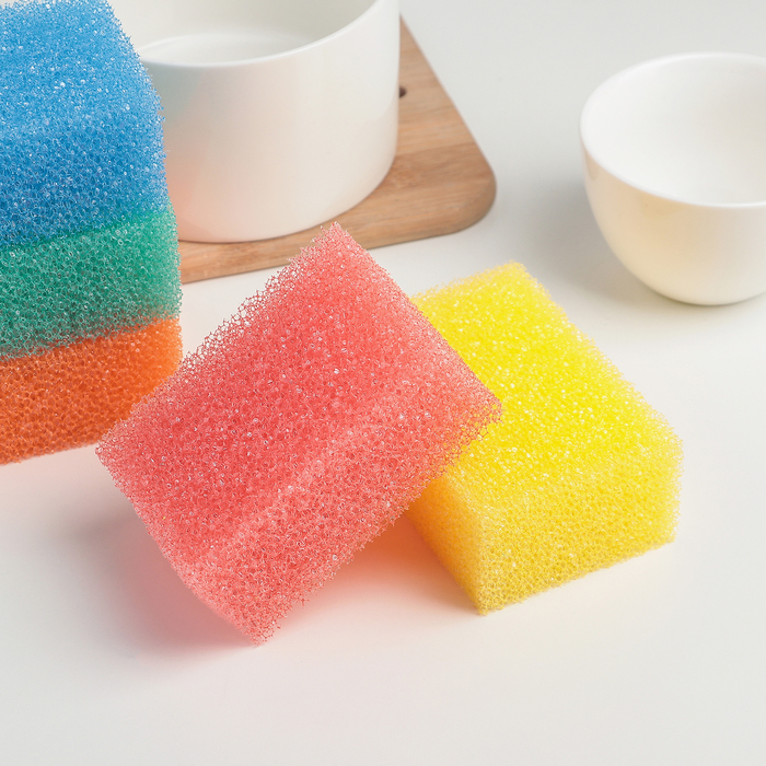 Набор губок для посуды 5 шт
