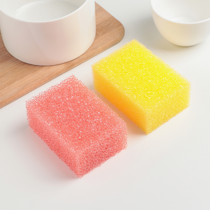 Набор губок для посуды 5 шт