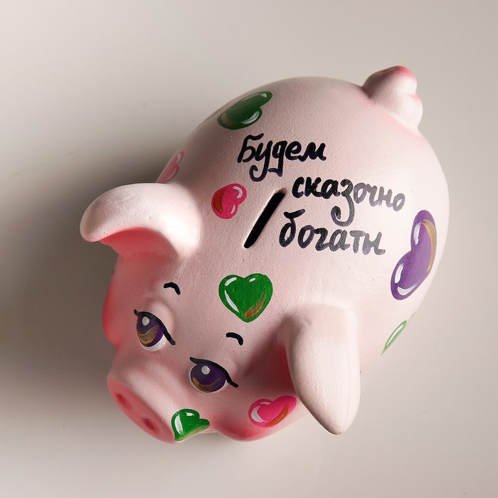 Копилка «Поросёнок», микс