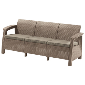 

Диван 3х местный Yalta Love Seat max, цвет слоновая кость