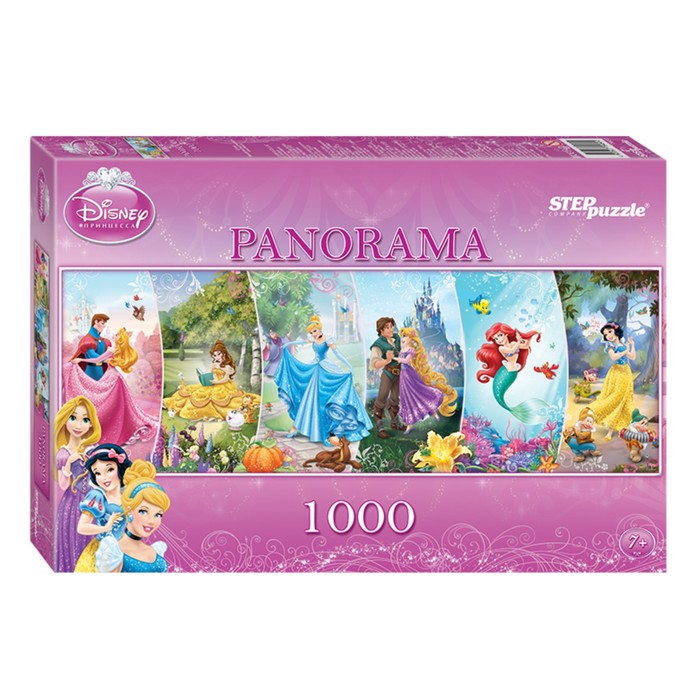 Пазлы "Принцессы", 1000 элементов