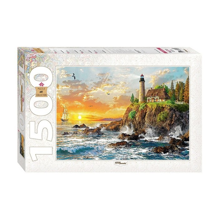 Пазлы "Скалистый берег", 1500 элементов