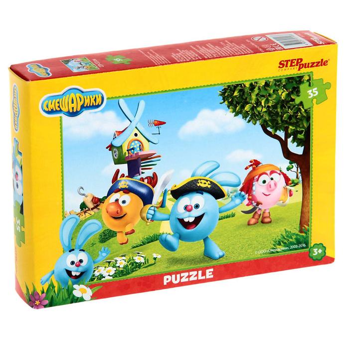 Пазлы "Смешарики", 35 элементов