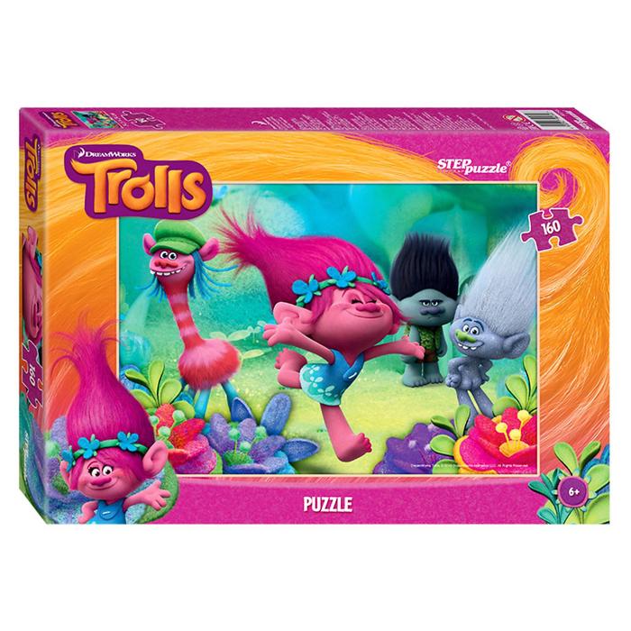Пазлы Trolls, 160 элементов