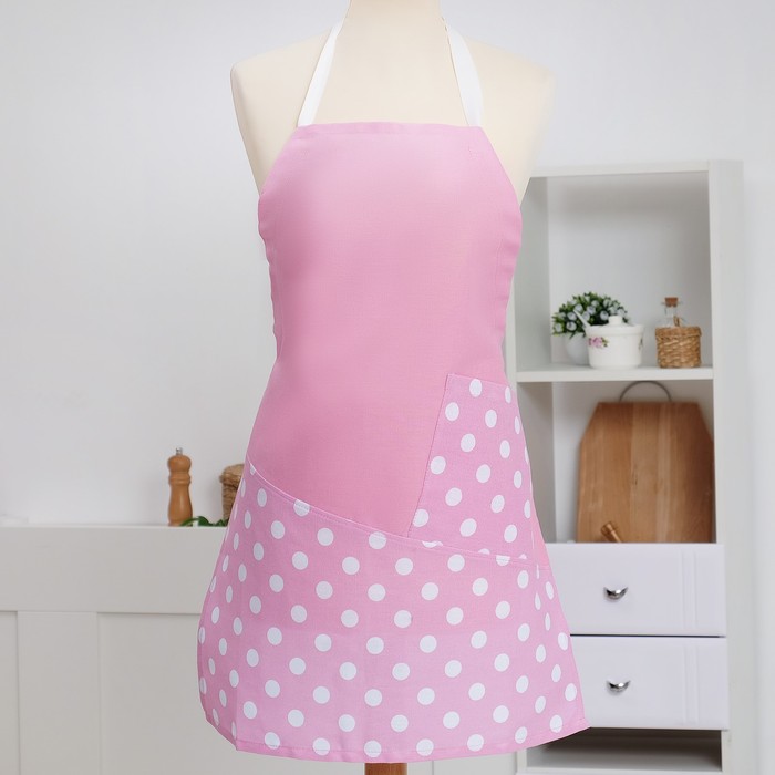 Фартук "Этель" Капкейк (вид 3), 100% хл, рогожка, 165 г/м2