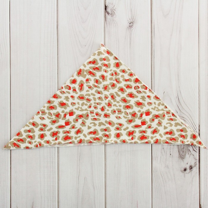 Комплект для девочки (2 предмета) "Лео", рост 56-62 см, цвет бежевый/красный ВВТ-К 624_М