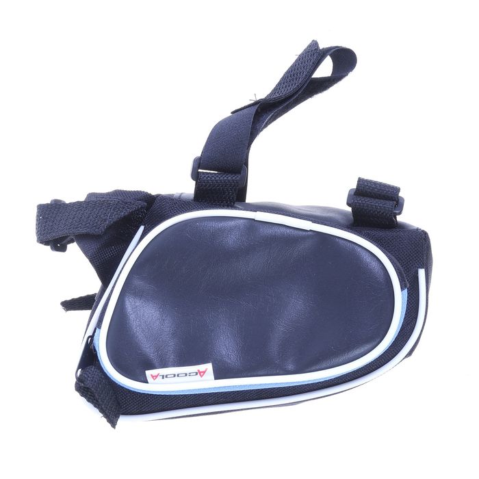 Велосумка на раму Acoola, с тремя отделениями, цвет микс