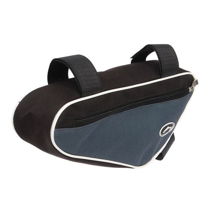 Велосумка под раму Acoola, передний треугольник, цвет чёрный/графит