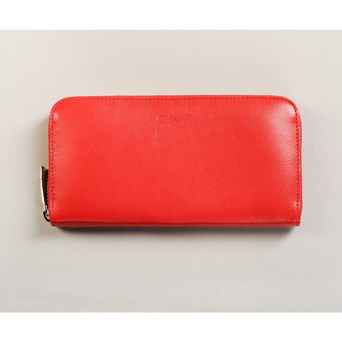 Портмоне жен DM-P006-K007,10*2,3*19,5,отд д/купюр, д/монет, д/кредит карт,красный