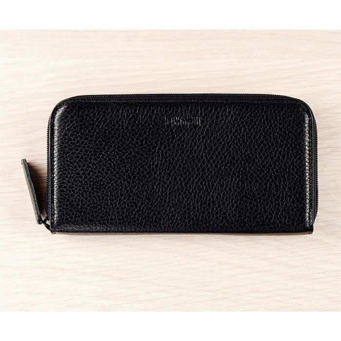 Портмоне мужское, 10х2,3х19,5 см, отделение для купюр, для монет, для кредитных карт, цвет чёрный