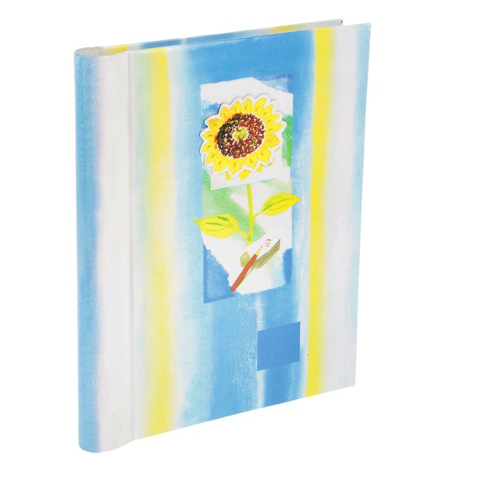 Фотоальбом магнитный 20 листов "Серебряный листок" 25х19,5х2 см