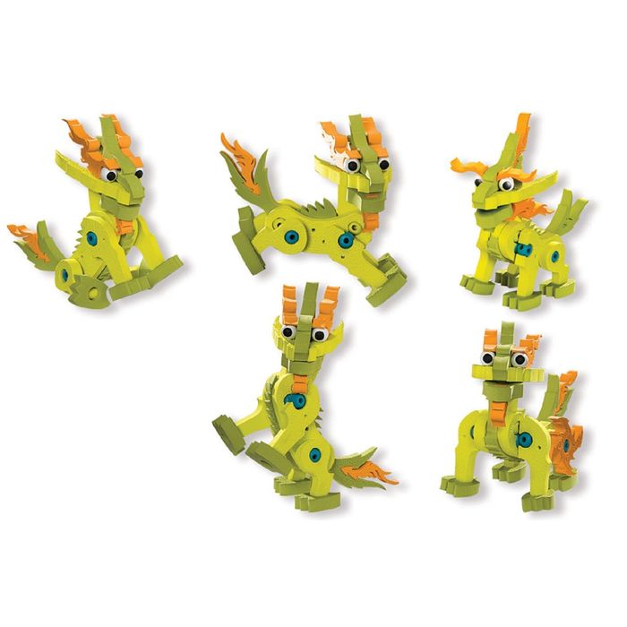 Конструктор "Дракон Лайтникс", 57 элементов