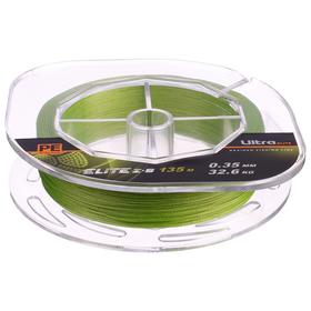 

Леска плетёная Aqua Pe Ultra Elite Z-8, d=0,35 мм, 135 м, нагрузка 32,6 кг