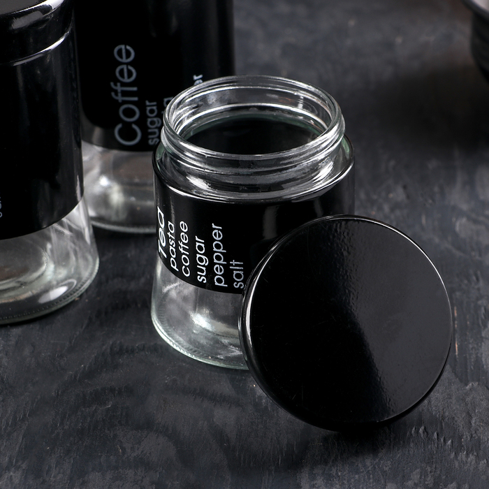 Набор емкостей для сыпучих "Трио" 3 шт: 400 мл, 600 мл, 800 мл