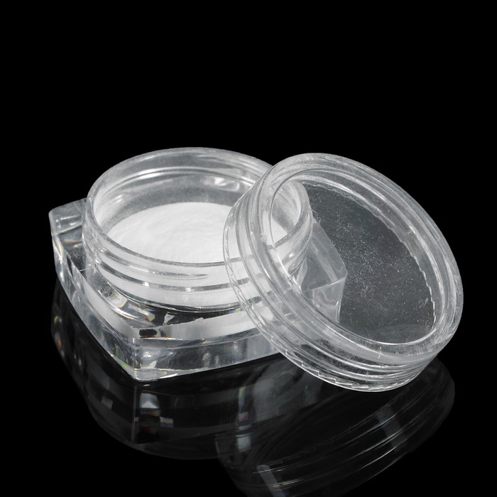 Втирка флуоресцентная для декора ногтей, 1гр, цвет фиолетовый