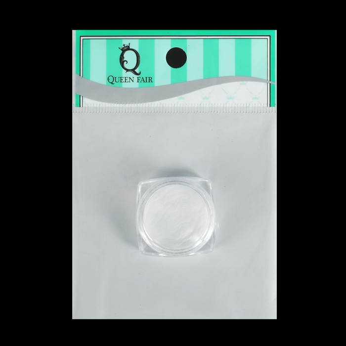 Втирка флуоресцентная для декора ногтей, 1гр, цвет фиолетовый