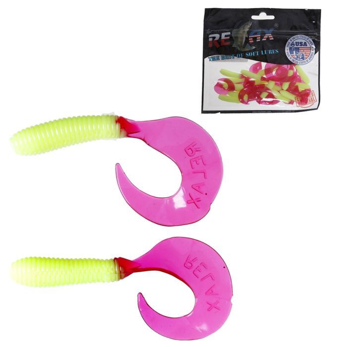 Твистер Relax Twister 3', длина 6 см, цвет TS097 (набор 10 шт.)