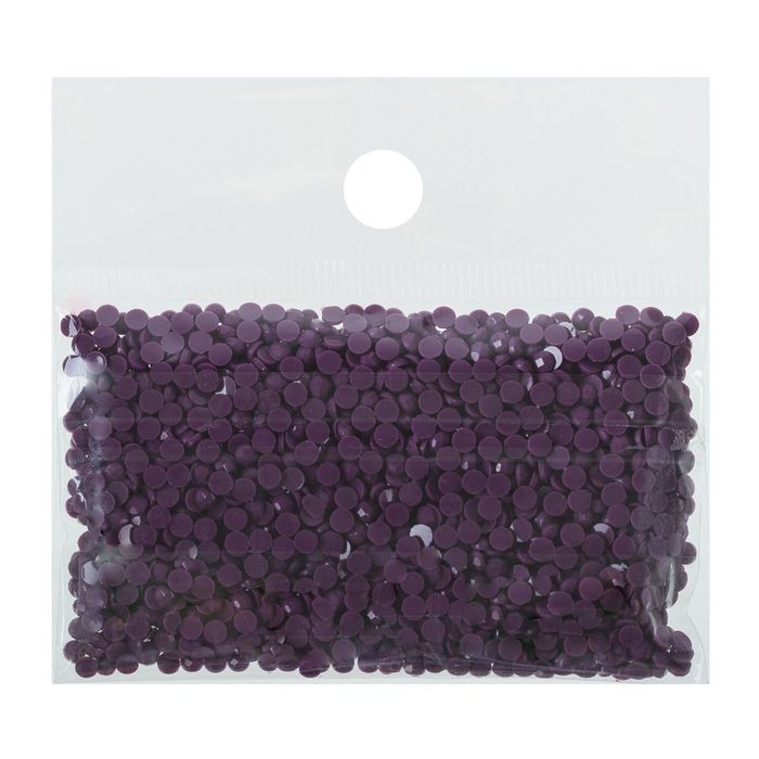 Стразы для алмазной вышивки, 10 гр, не клеевые, круглые d=2,5мм 327 Purple DK