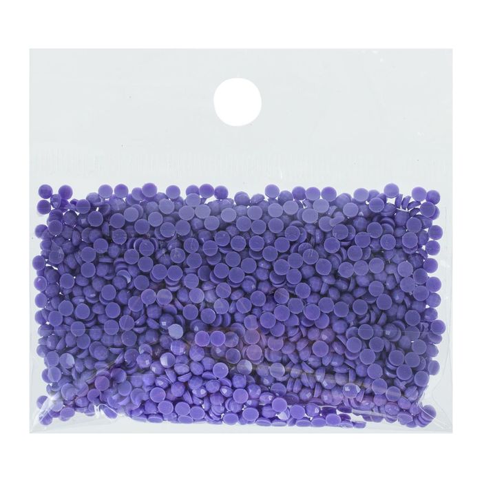 Стразы для алмазной вышивки, 10 гр, не клеевые, круглые d=2,5мм 340 Blue Violet