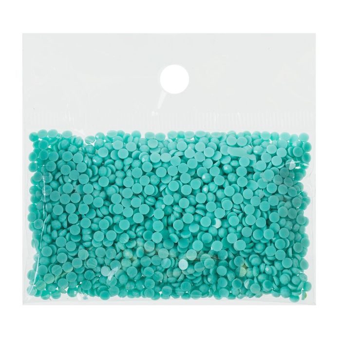 Стразы для алмазной вышивки, 10 гр, не клеевые, круглые d=2,5мм 964 Turquoise VY LT