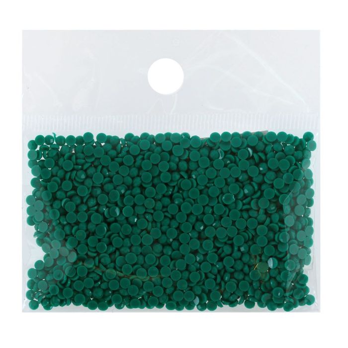 Стразы для алмазной вышивки, 10 гр, не клеевые, круглые d=2,5мм 943 Turquoise VY DK