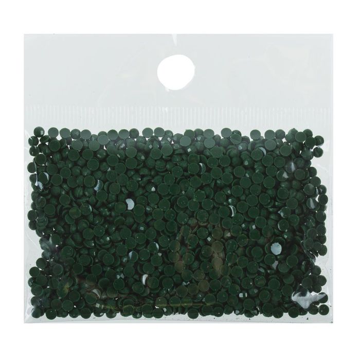 Стразы для алмазной вышивки, 10 гр, не клеевые, круглые d=2,5мм 319 Pistachio Green VY D