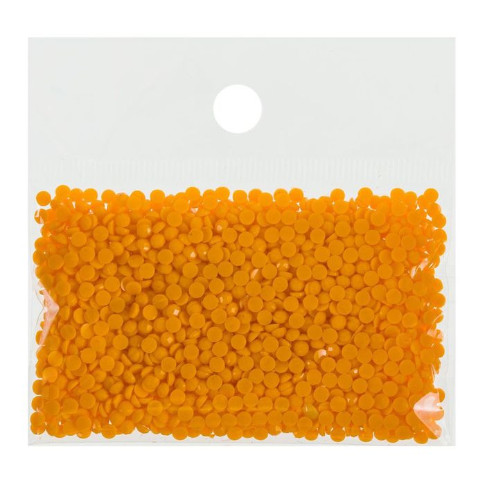 Стразы для алмазной вышивки, 10 гр, не клеевые, круглые d=2,5мм 741 Tangerine Med