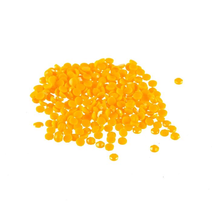 Стразы для алмазной вышивки, 10 гр, не клеевые, круглые d=2,5мм 741 Tangerine Med