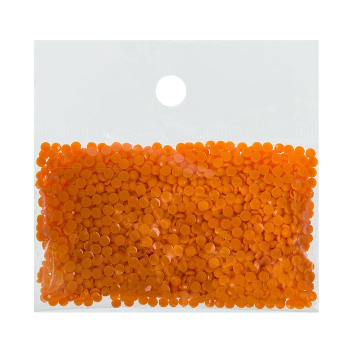 Стразы для алмазной вышивки, 10 гр, не клеевые, круглые d=2,5мм 740 Tangerine DK