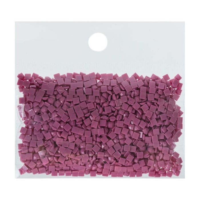 Стразы для алмазной вышивки, 10 гр, не клеевые, квадратные 2,5*2,5мм 316 Antique Mauve Med