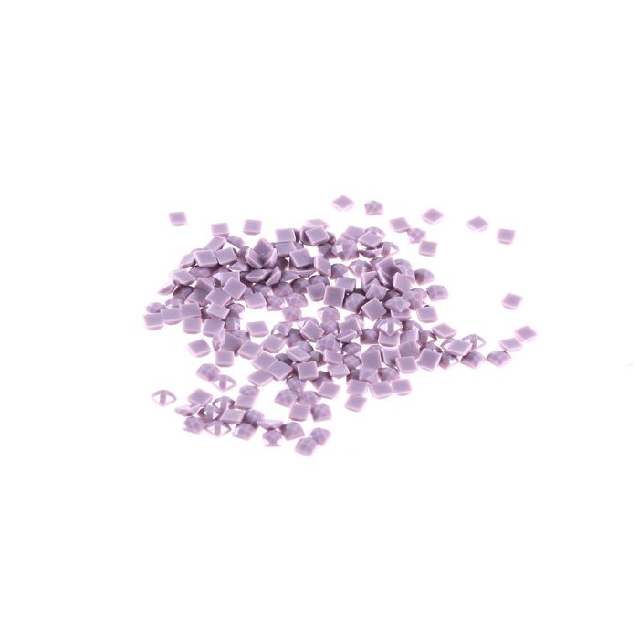 Стразы для алмазной вышивки, 10 гр, не клеевые, квадратные 2,5*2,5мм 3042 Antique Violet LT