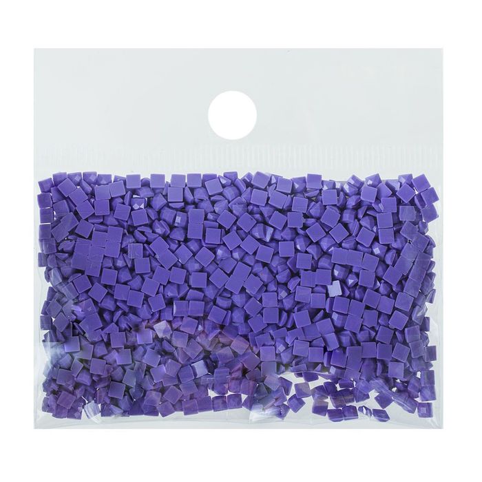 Стразы для алмазной вышивки, 10 гр, не клеевые, квадратные 2,5*2,5мм 155 Rich Mauve